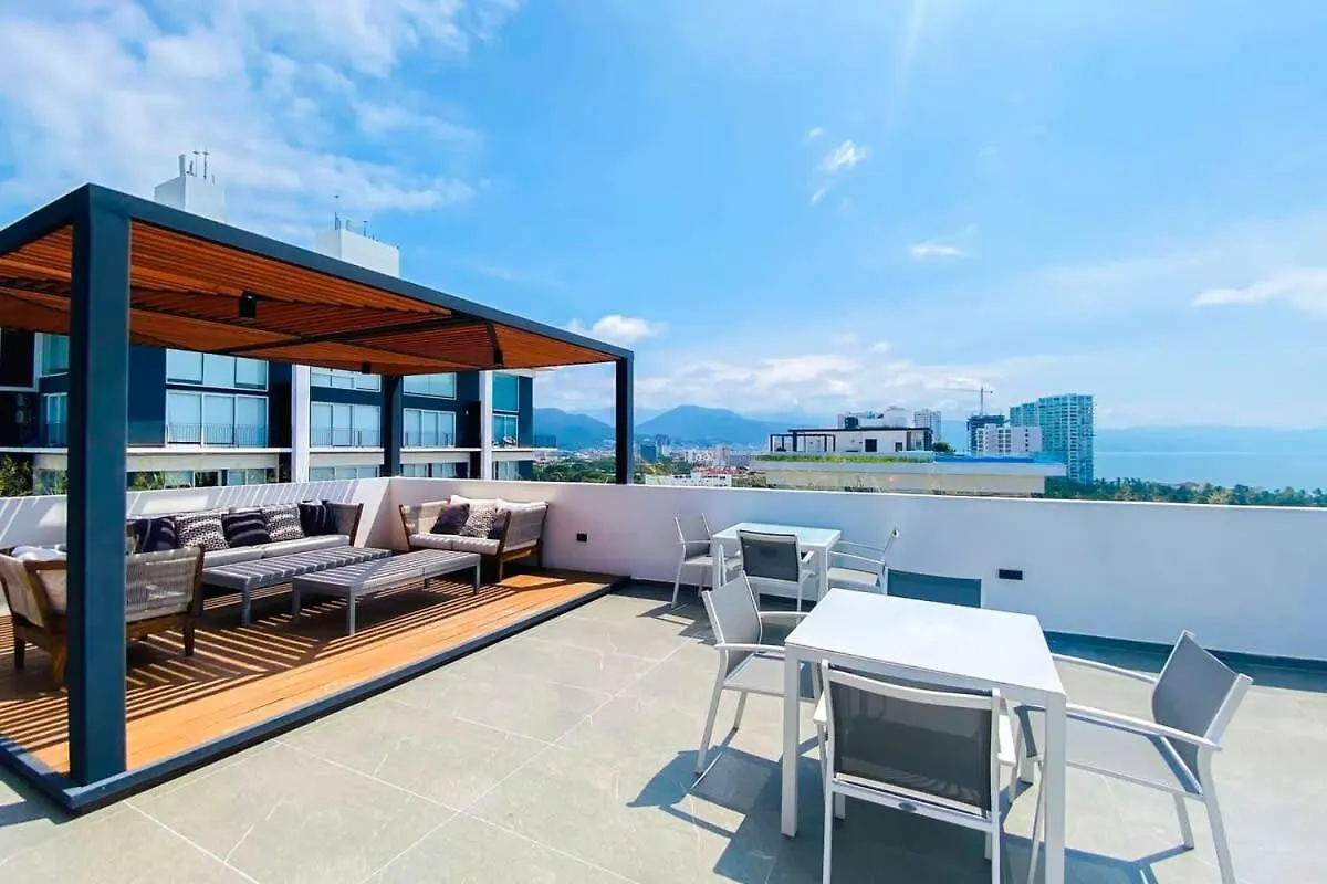 Zoho Skies Loft Rooftop Infinity Pool & Lounge Apartment Puerto Vallarta